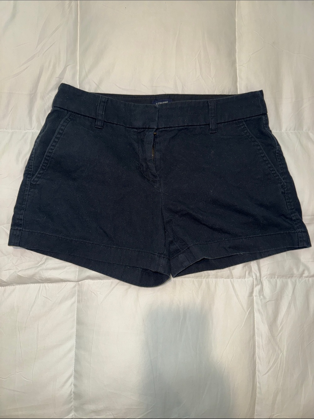 J. Crew Black Cotton Shorts - Size 2